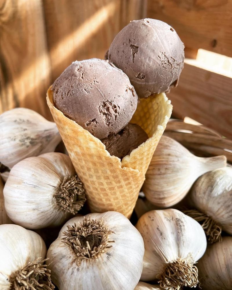 Garlic Ice Cream