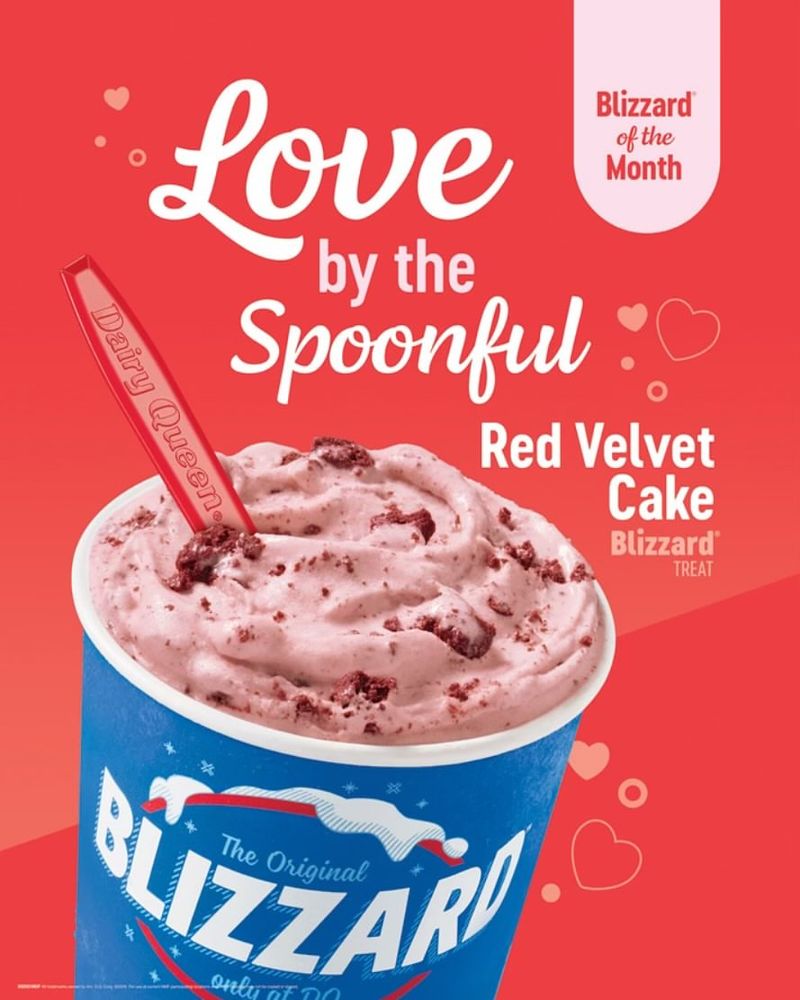 Red Velvet Cake Blizzard