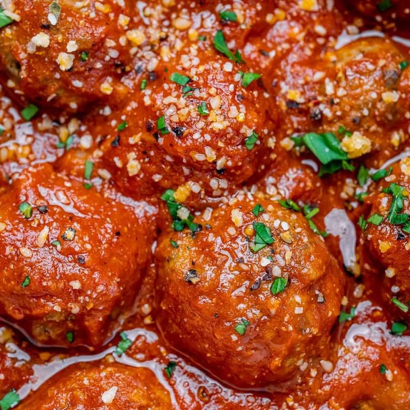 Slow Cooker Italian Meatballs