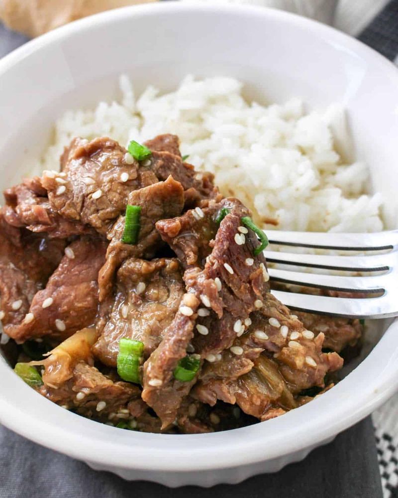 Slow Cooker Korean Beef Bulgogi