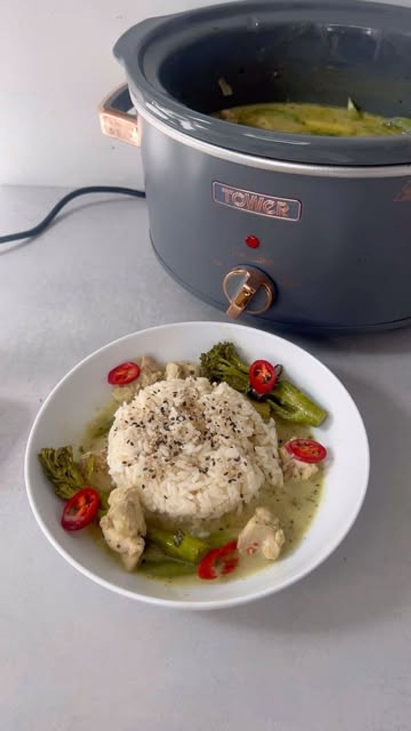 Slow Cooker Thai Green Curry