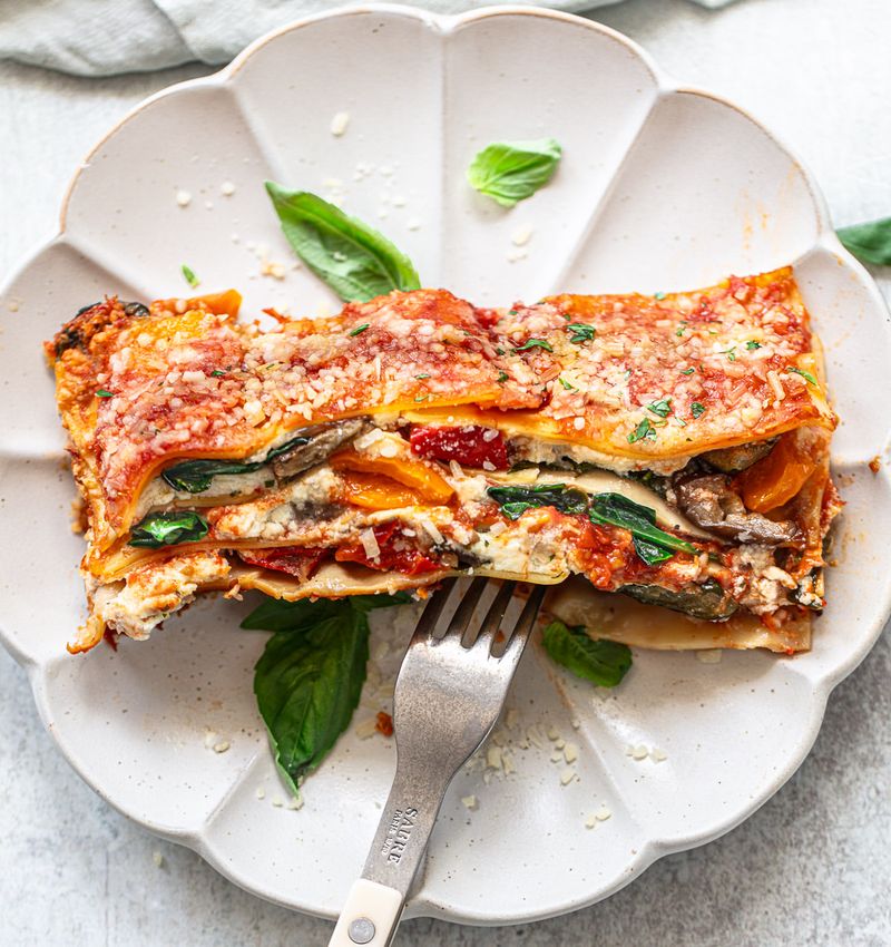 Slow Cooker Vegetable Lasagna