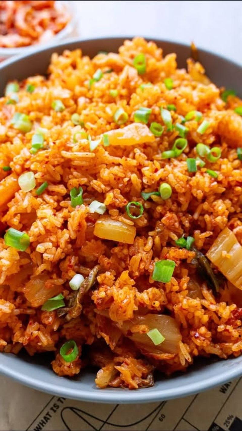 Spicy Korean Kimchi Fried Rice