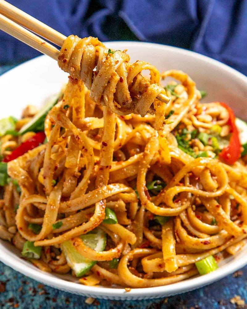 Spicy Thai Peanut Noodles