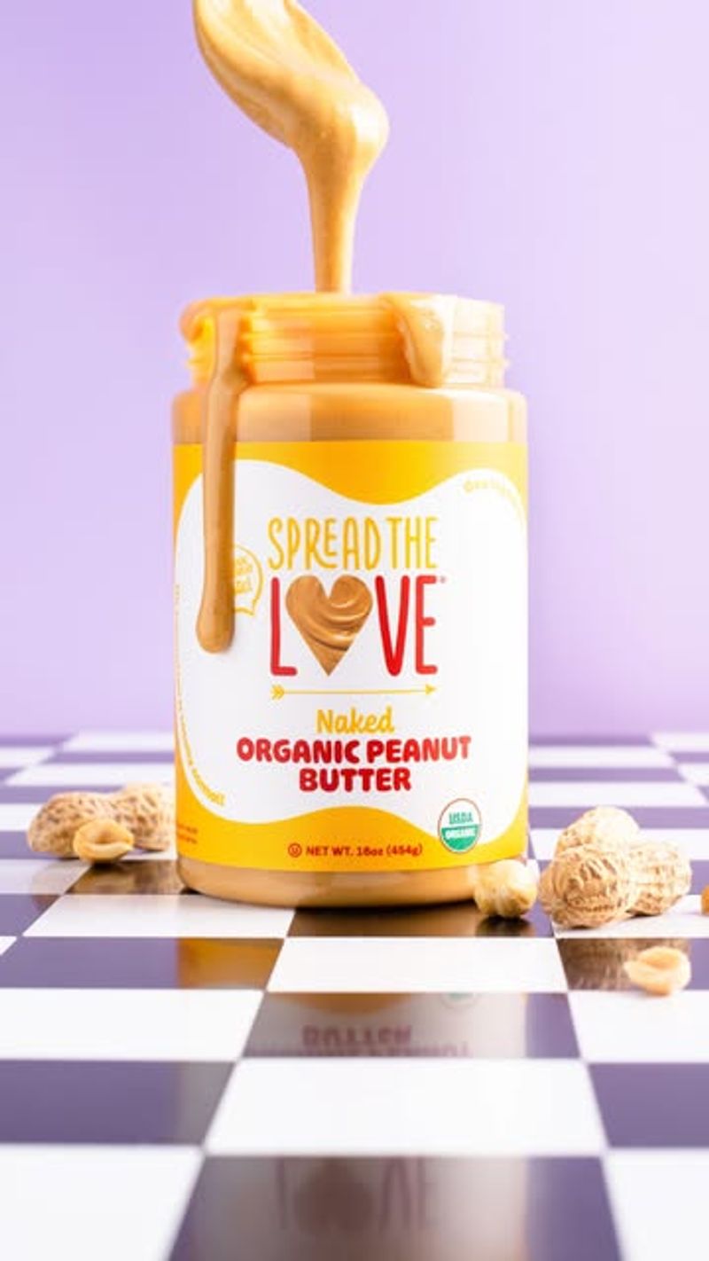 Spread the Love Organic Peanut Butter Naked