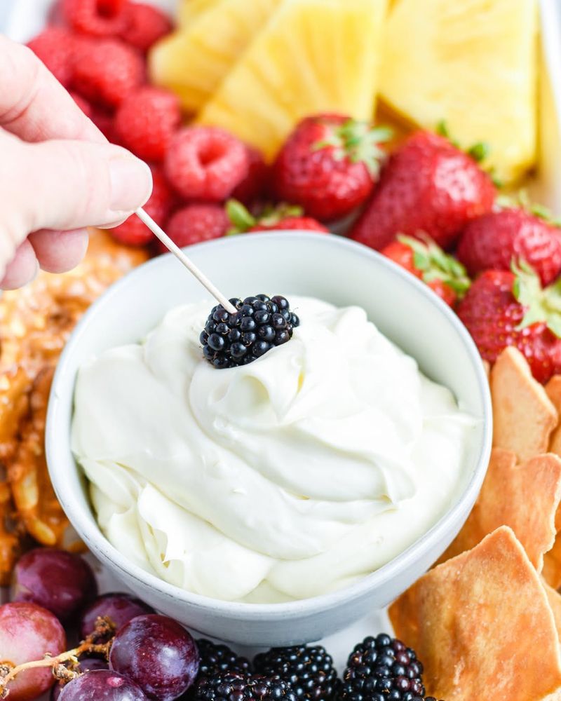 Sweet Cream Cheese Fruit Dip