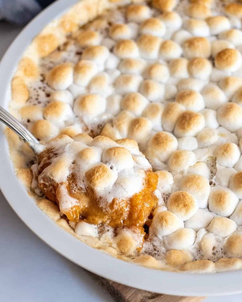 Sweet Potato Casserole with Marshmallows