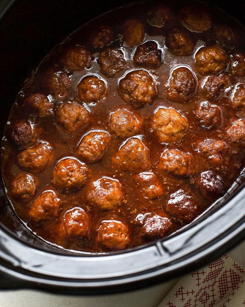 Sweet and Spicy Meatballs