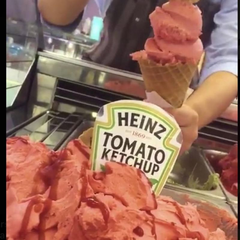 Ketchup Ice Cream