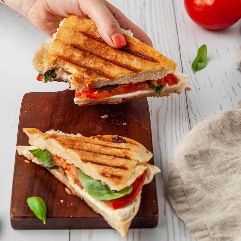 The Cheese and Tomato Sandwich