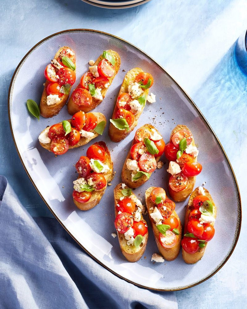 Tomato Basil Bruschetta