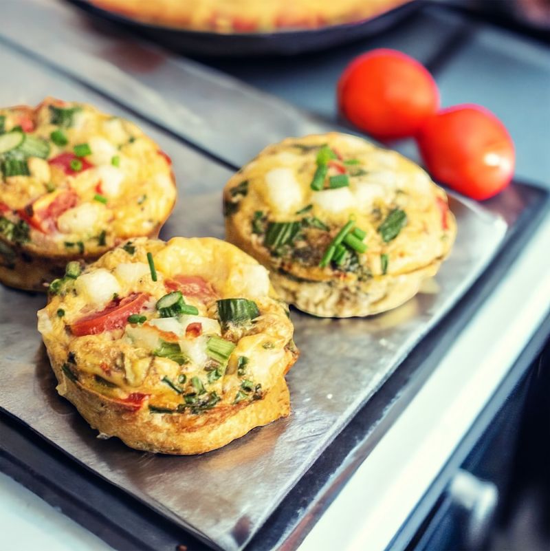 Tomato Basil Muffins