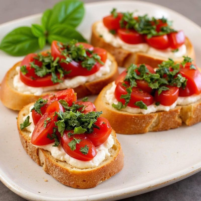 Tomato and Basil Bruschetta