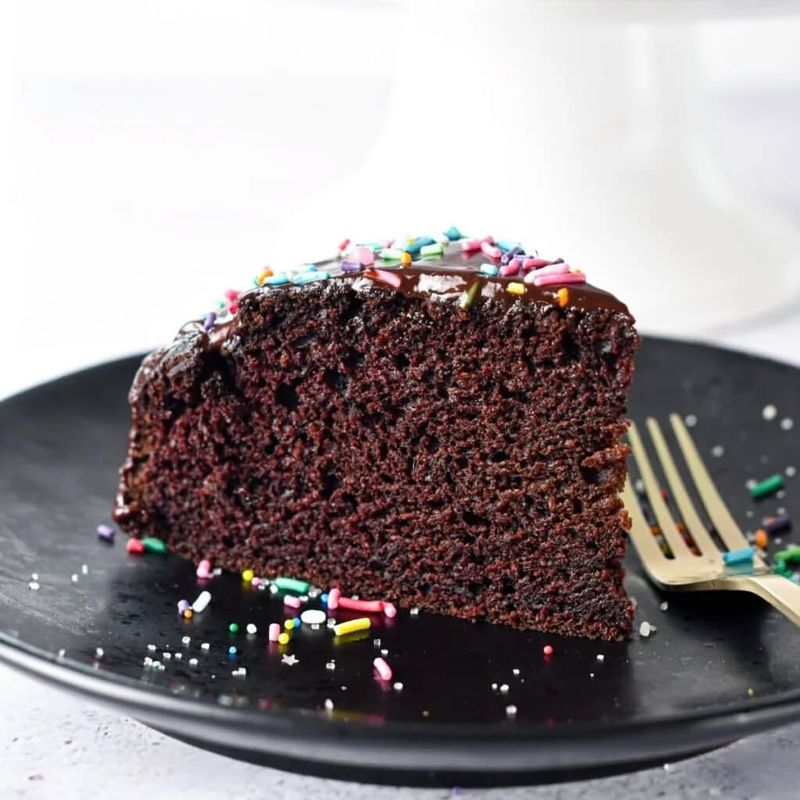 Vegan Chocolate Cake with Ganache