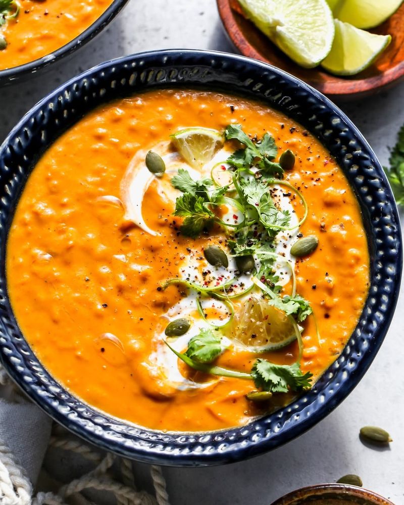 Warm Lentil Soup