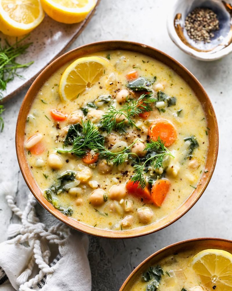 Zesty Lemon Lentil Soup