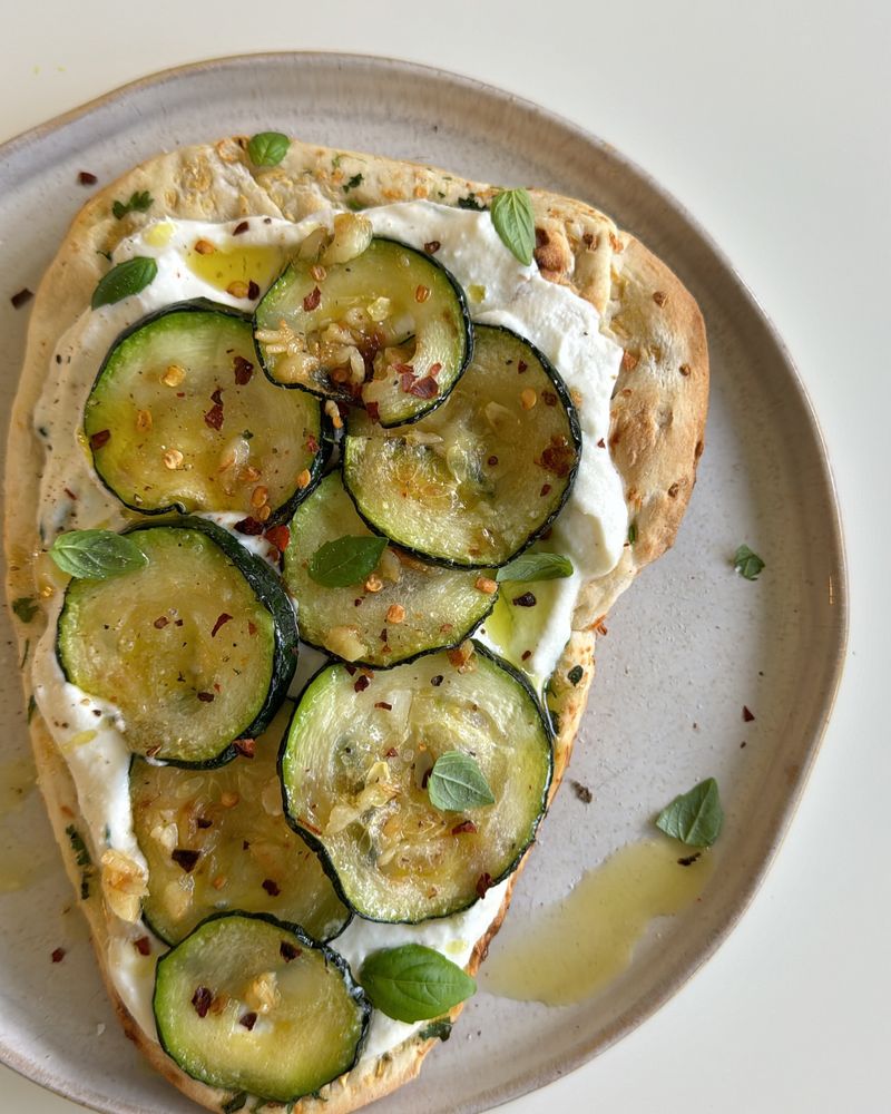 Zucchini Flatbread