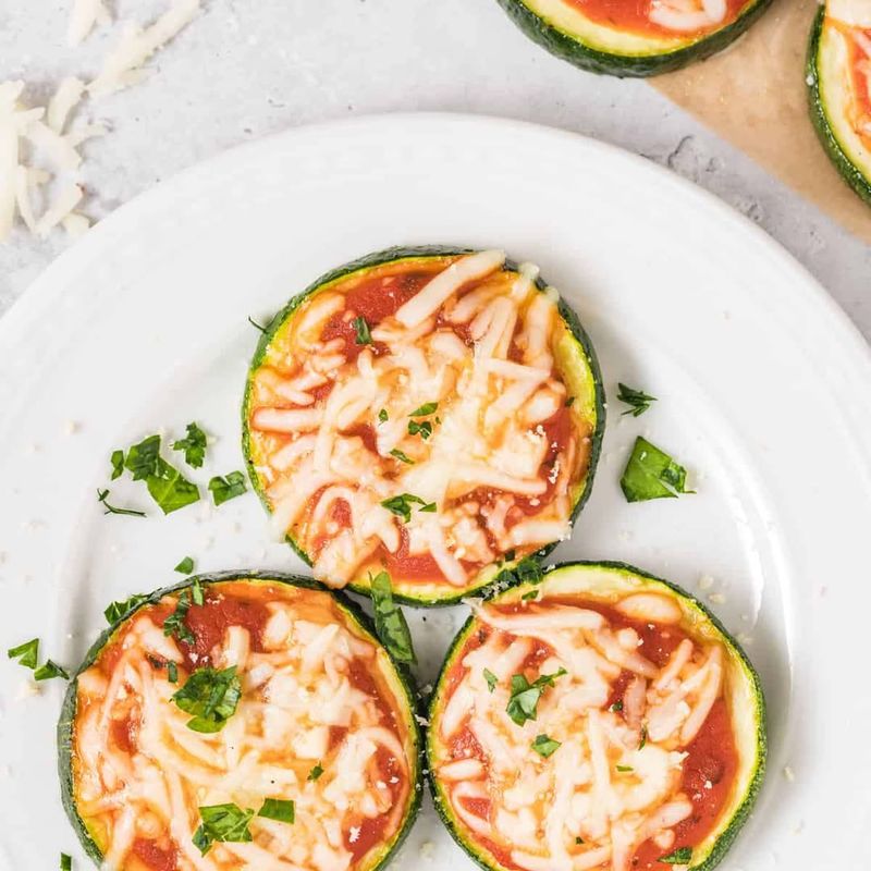 Zucchini Pizza Bites