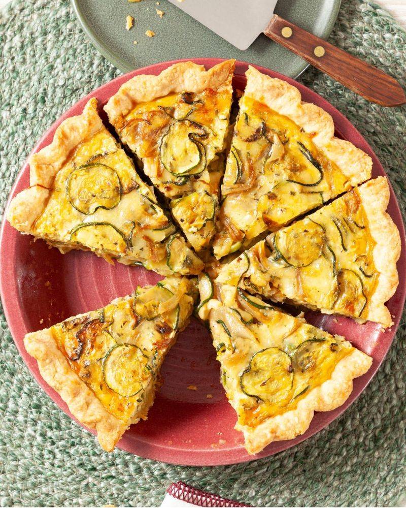 Zucchini Quiche