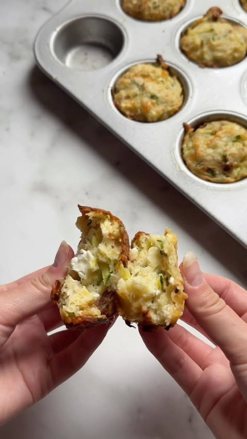 Zucchini and Feta Muffins