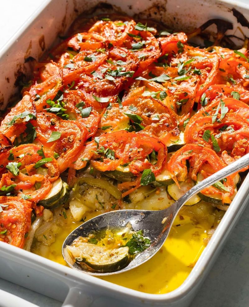 Zucchini and Tomato Casserole