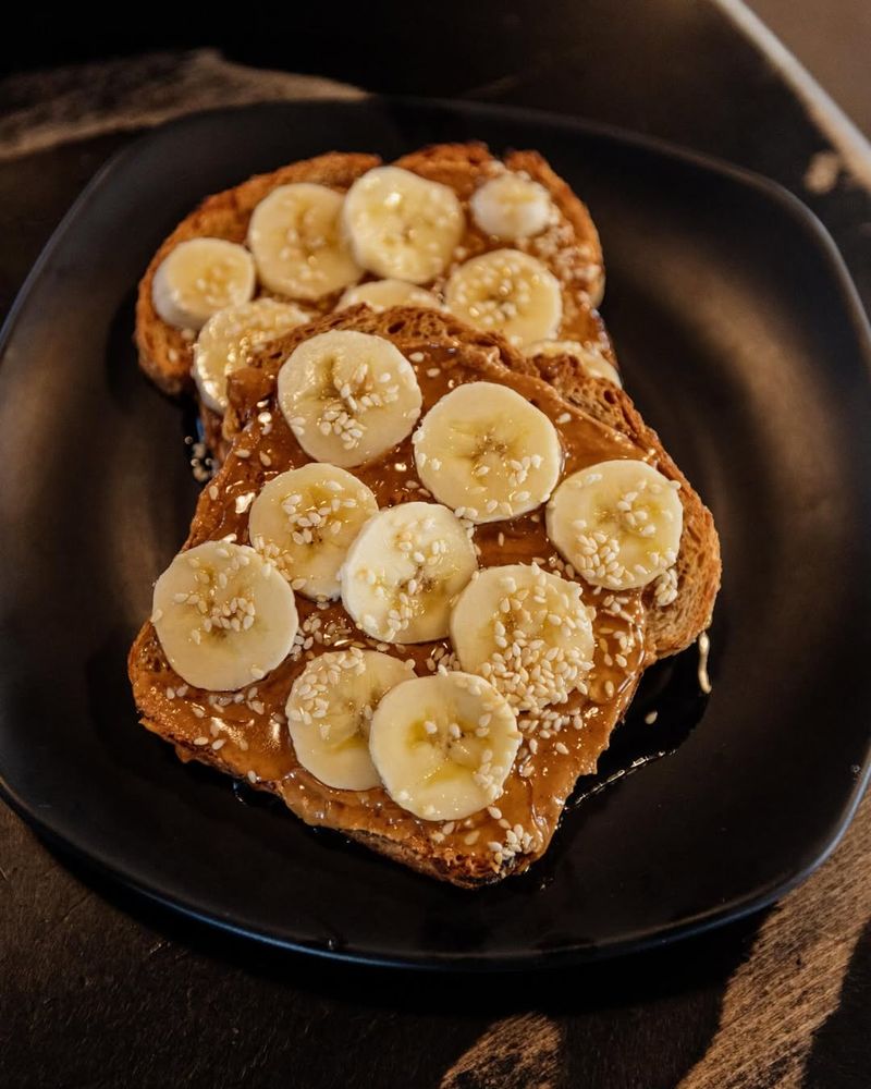 Banana Peanut Butter Toast