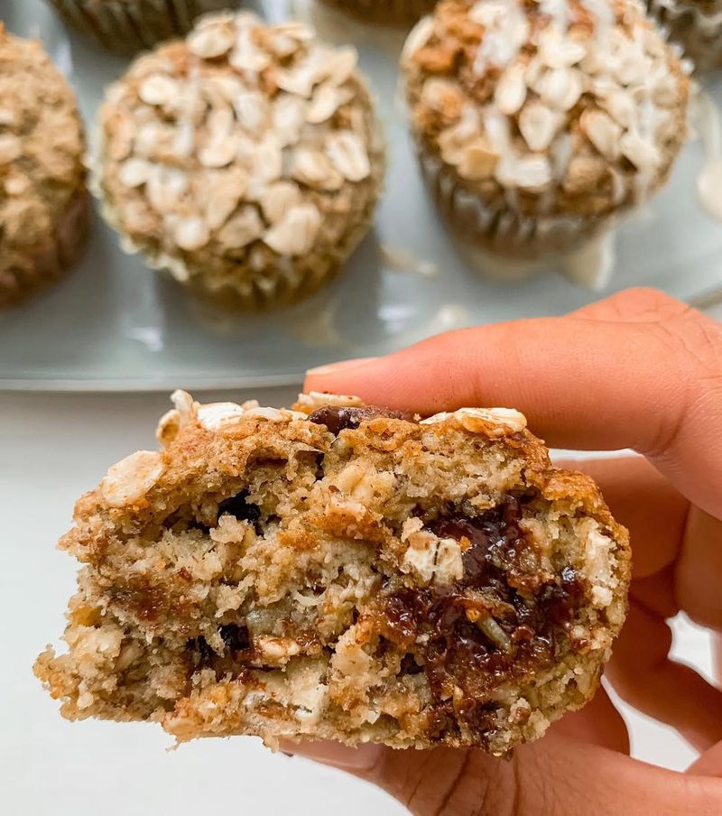 Banana Oatmeal Muffins