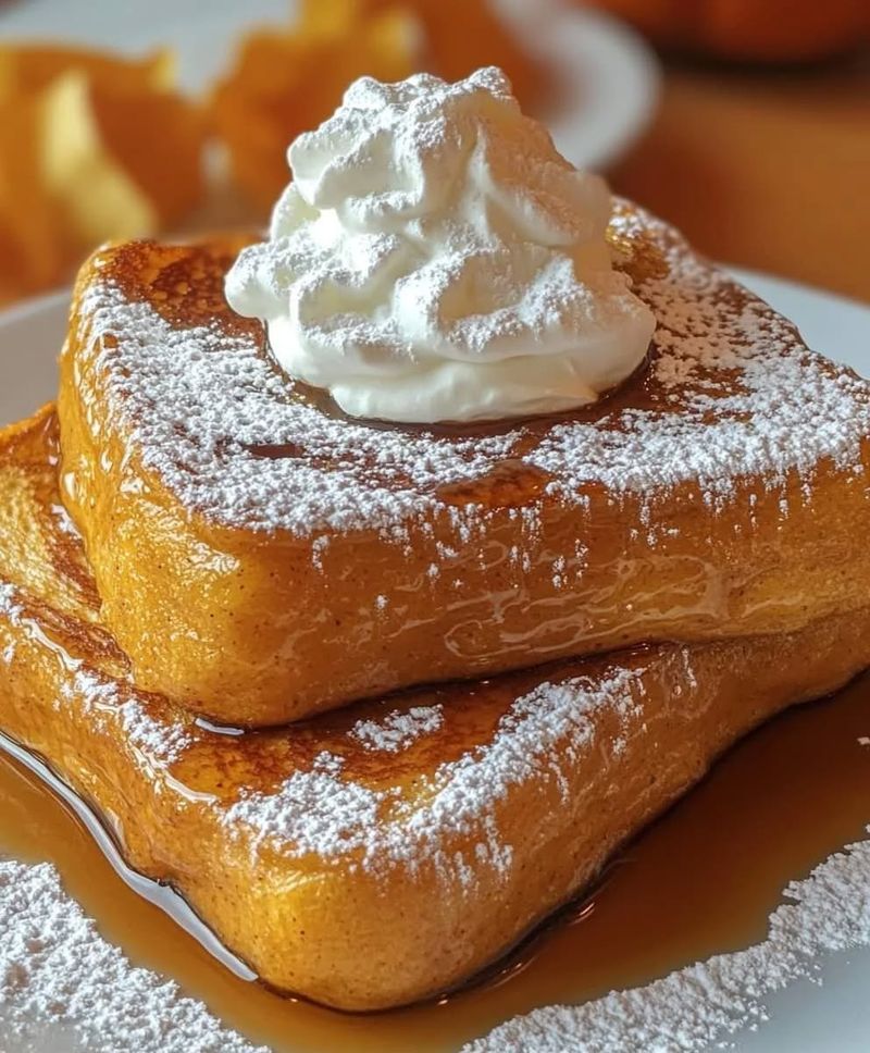 French Toast With Powdered Sugar