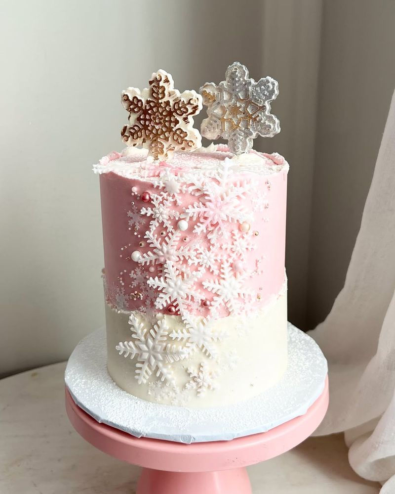 Winter Wonderland Cake