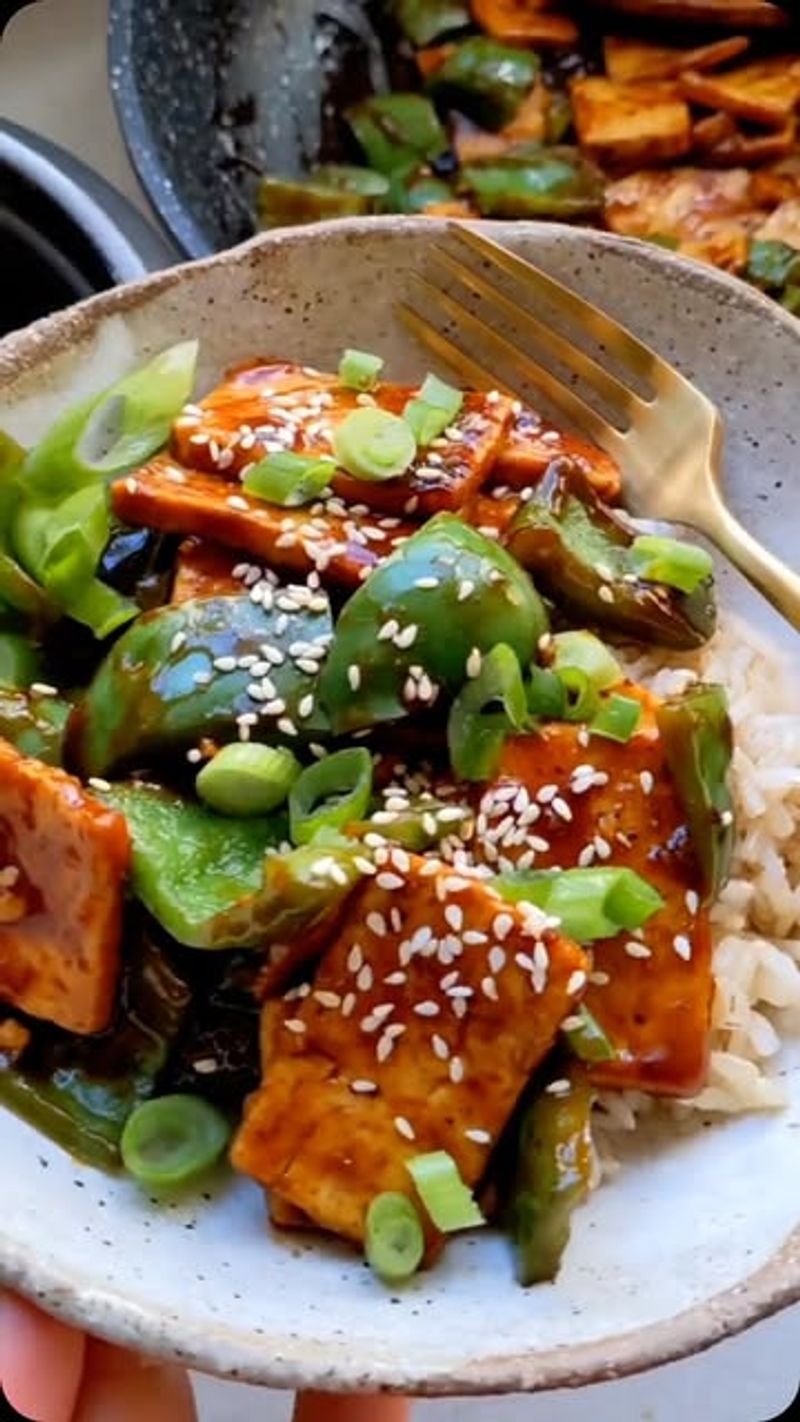 Tropical Tofu Toss