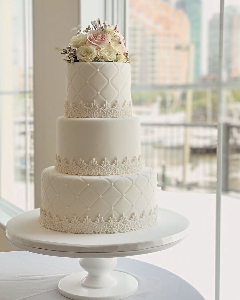 Lace Wedding Cake