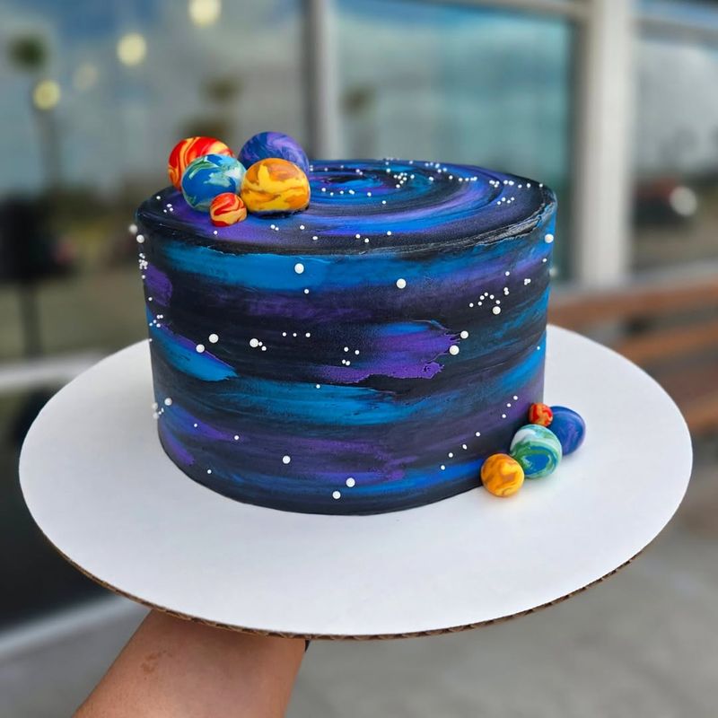 Galaxy Cake