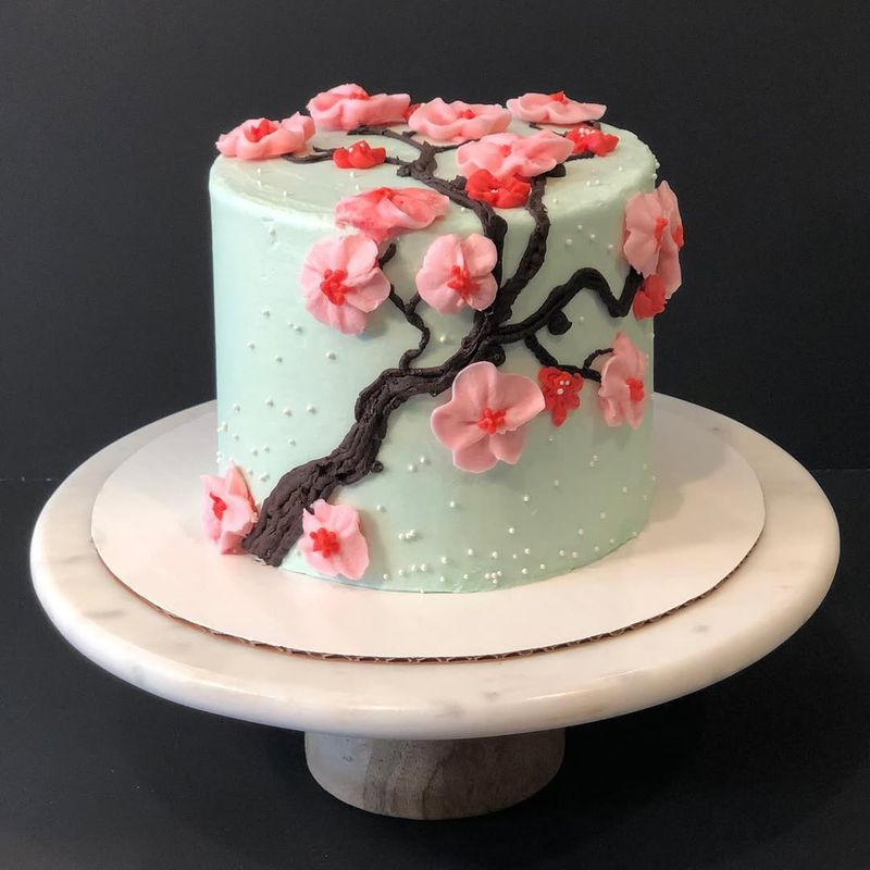 Sakura Blossom Cake