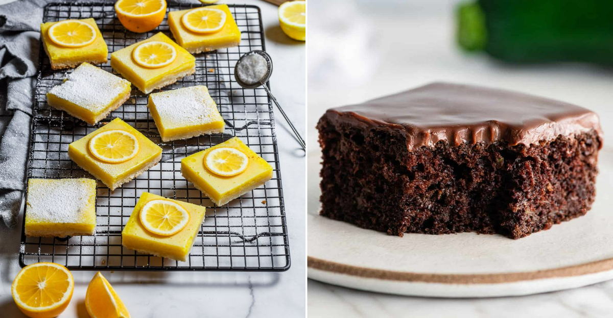 great desserts made in an 8×8 pan