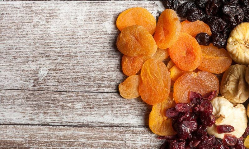 Dried Apples And Berries (Without Sugar)