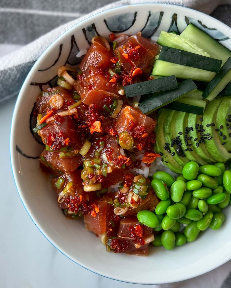Spicy Tuna Sushi Bowls