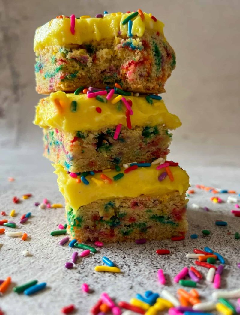 Funfetti Sugar Cookie Bars