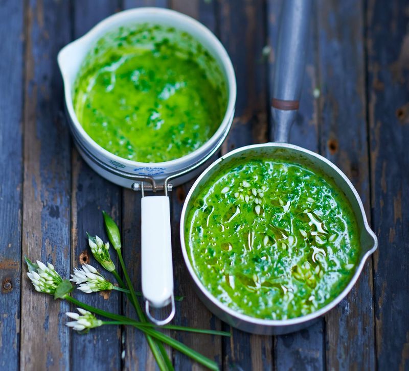 Wild Onion And Garlic Soups