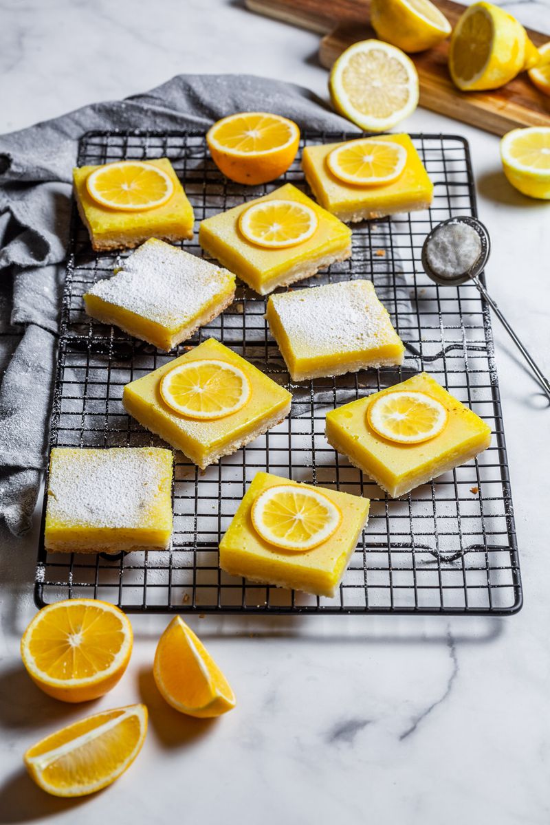 Lemon Bars With Shortbread Crust