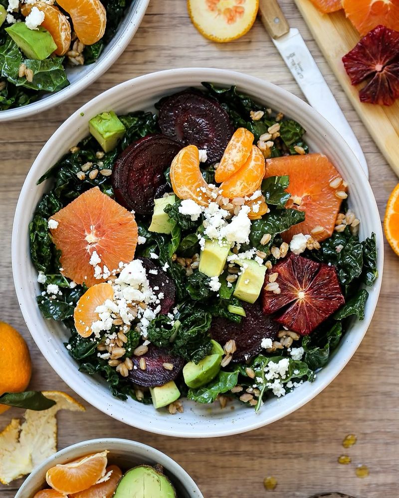Beet and Orange Salad With Goat Cheese