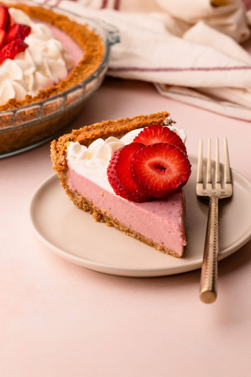 Strawberry Cream Pie