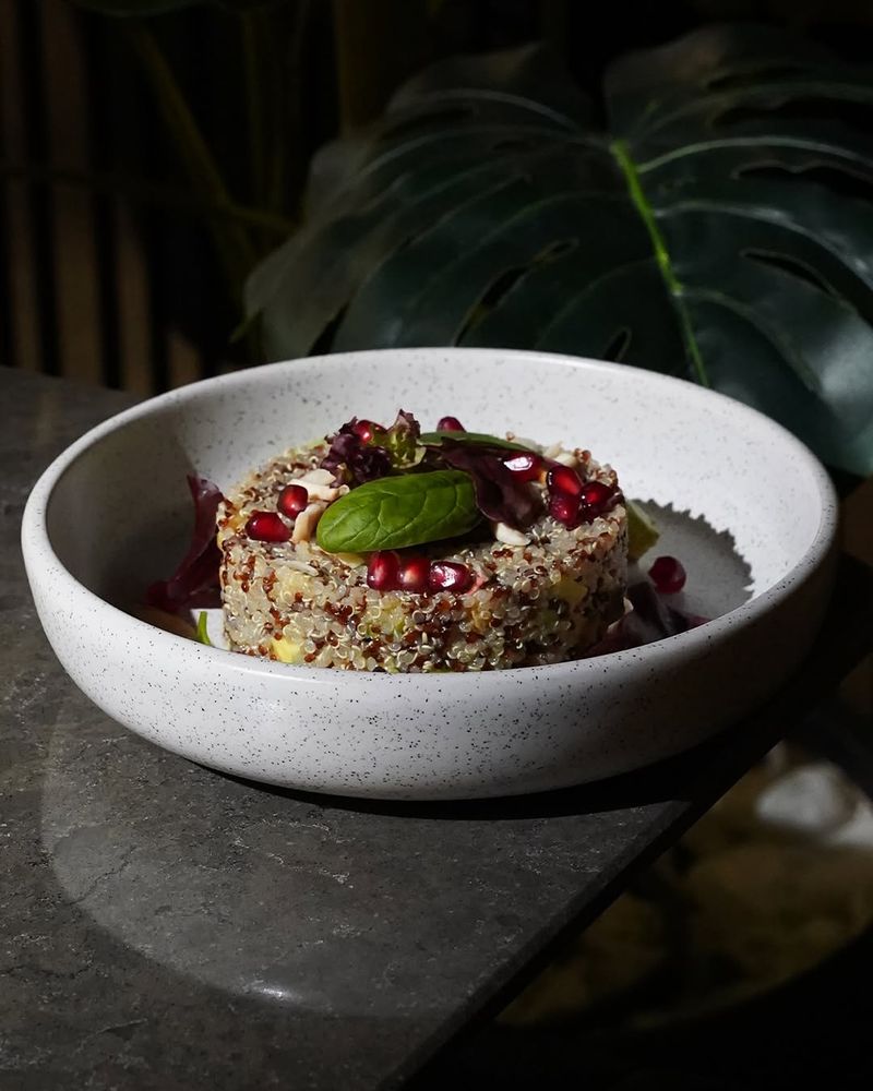 Quinoa Salad With Pomegranate And Mint