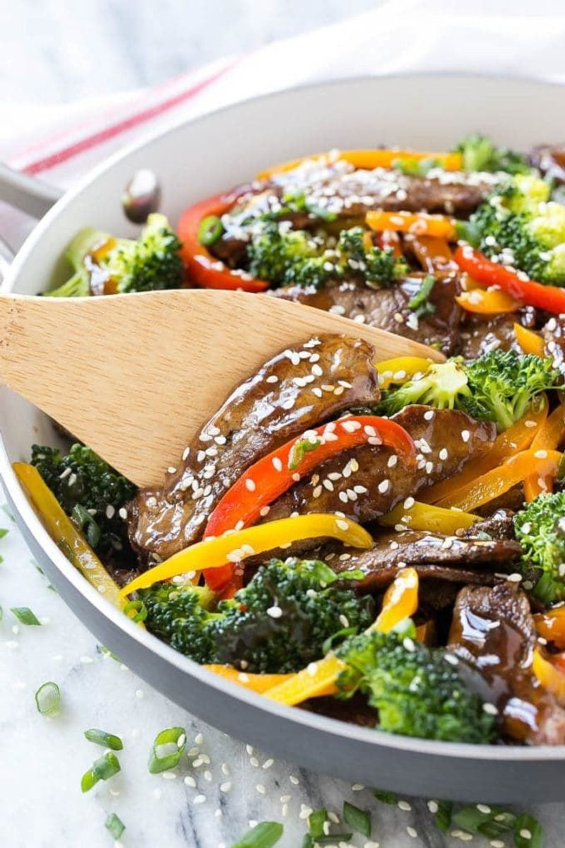 Teriyaki Beef And Broccoli Stir-Fry