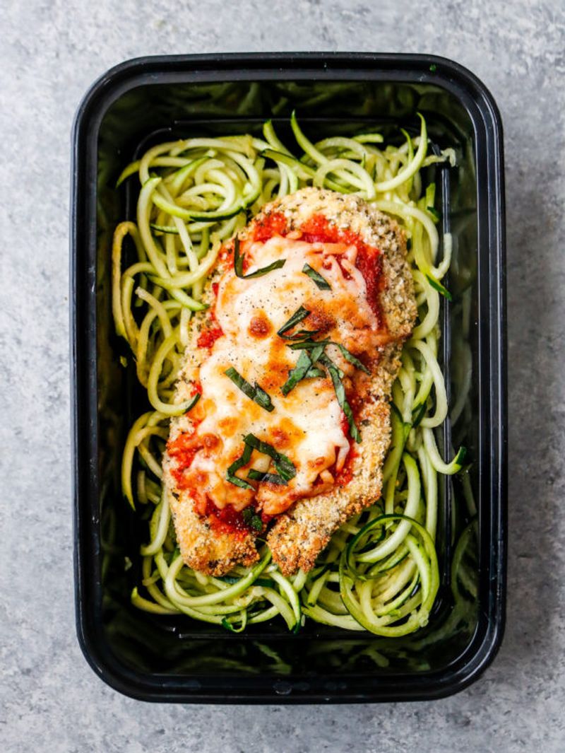 Baked Chicken Parmesan Meal Prep