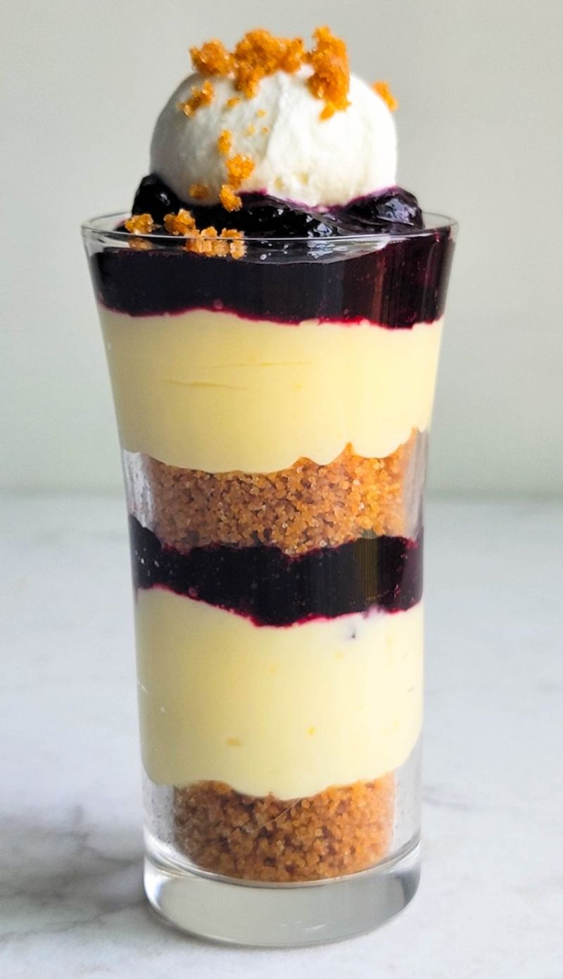 Blueberry Lemon Cream Parfaits