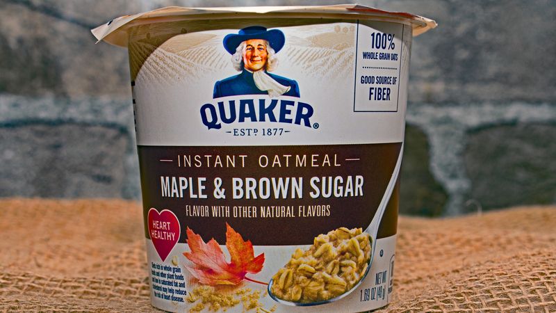 Flavored Instant Oatmeal Packets