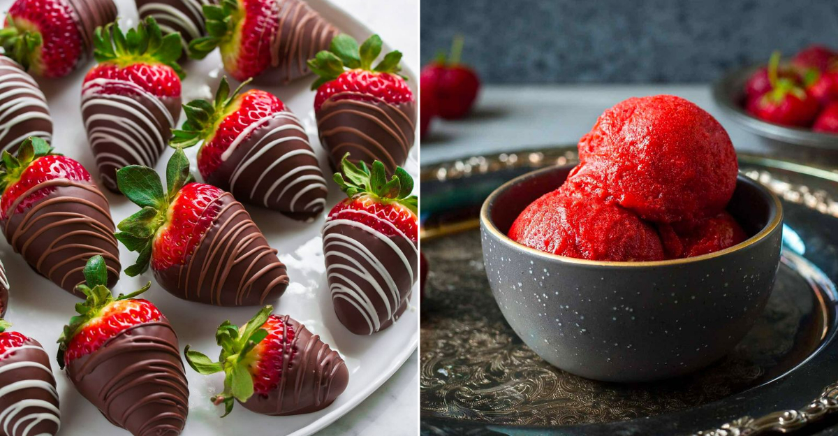 scrumptious strawberry dishes