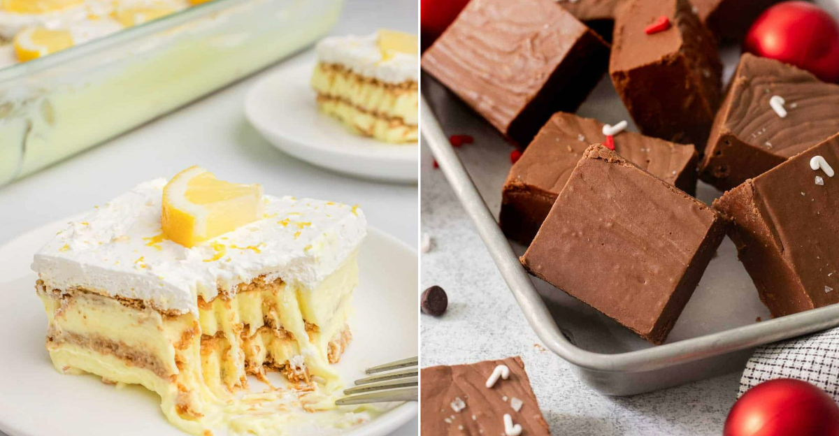 sweet marshmallow dishes