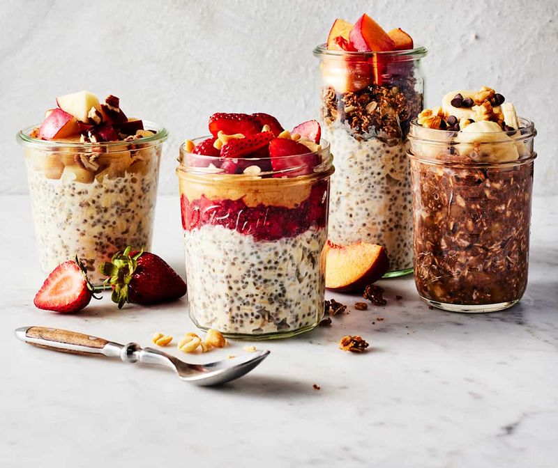 Prep Overnight Oats In Jars