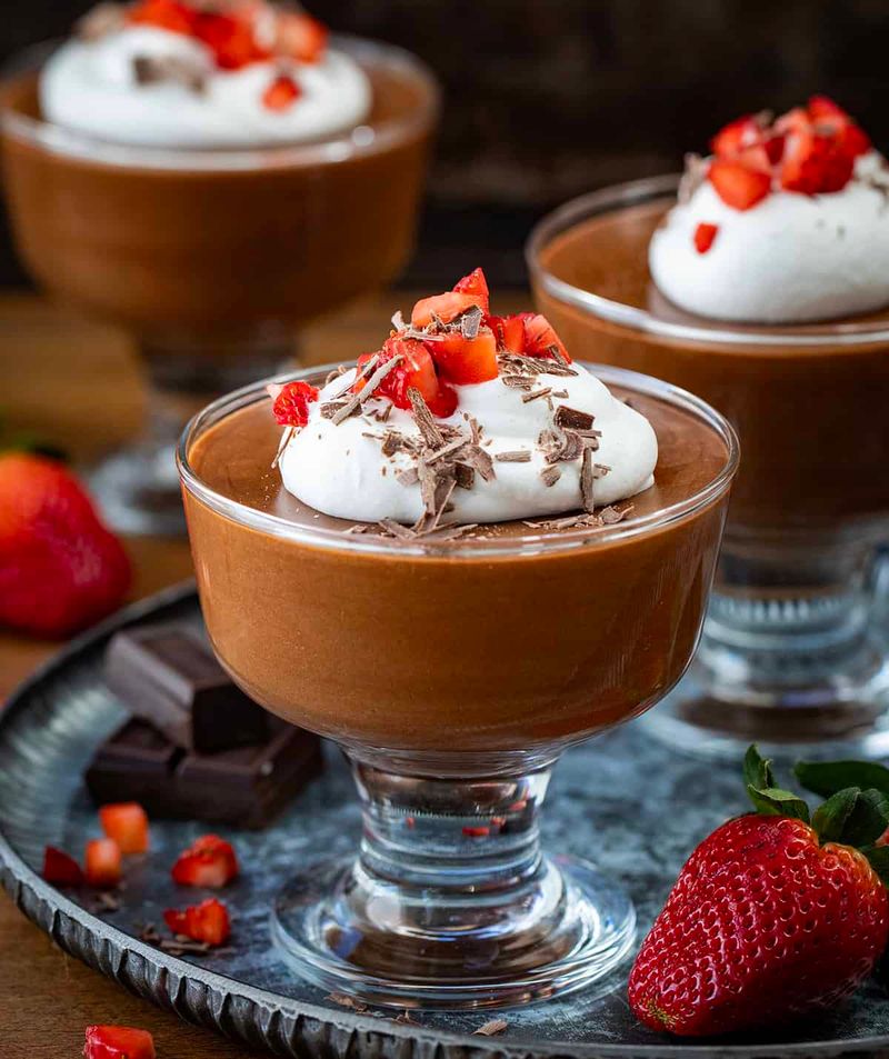 Marshmallow Mousse Cups